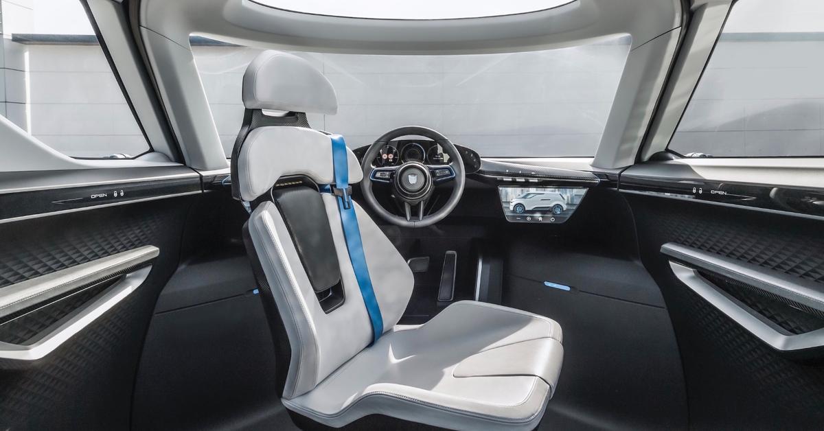 Машина porsche салон
