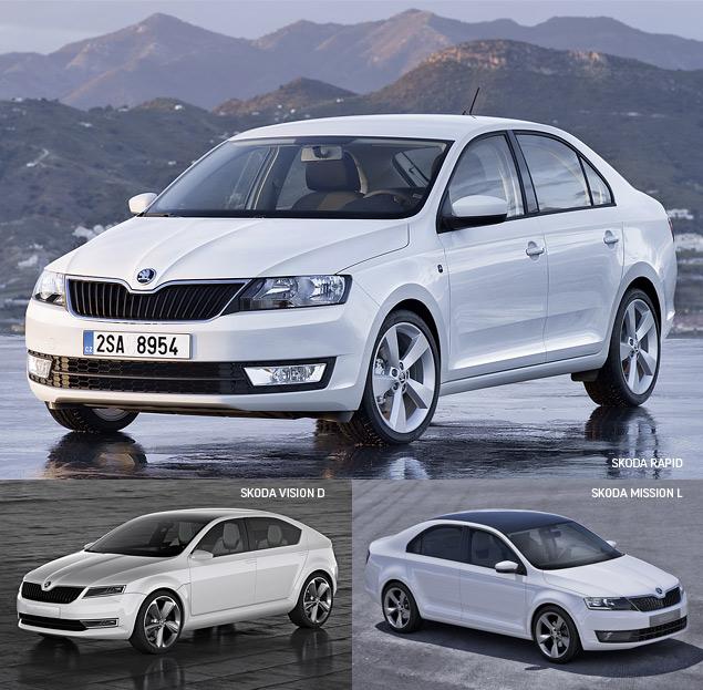 Технические характеристики SKODA RAPID