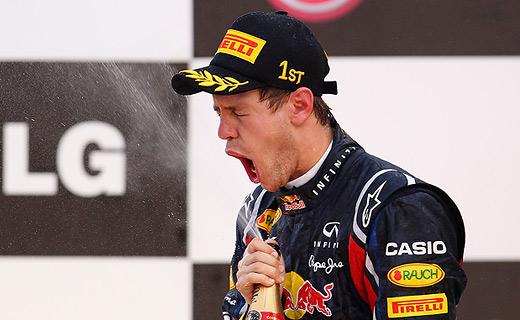 Себастьян Феттель. Фотографии команд-участниц чемпионата.