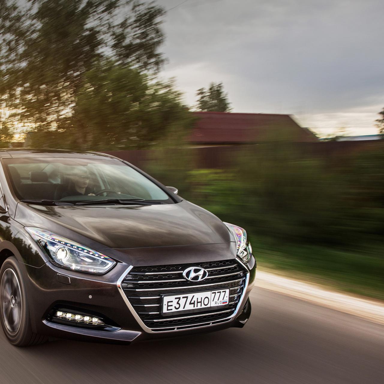 Как обновленный Hyundai i40 выдержал слалом по подмосковным дорогам —  Тест-драйв — Motor