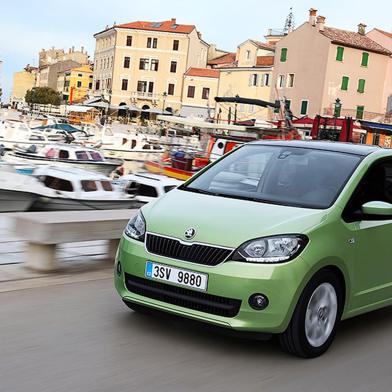 У обновленного компакт-кара Skoda Citigo в салоне появился зонт — Motor