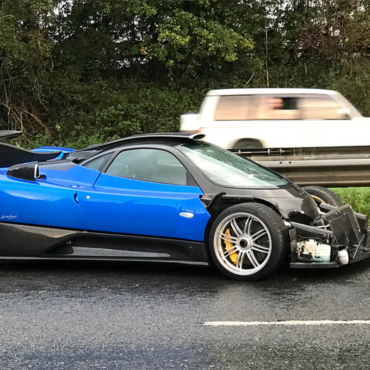 Уникальную версию Pagani Zonda разбили в Великобритании — Motor