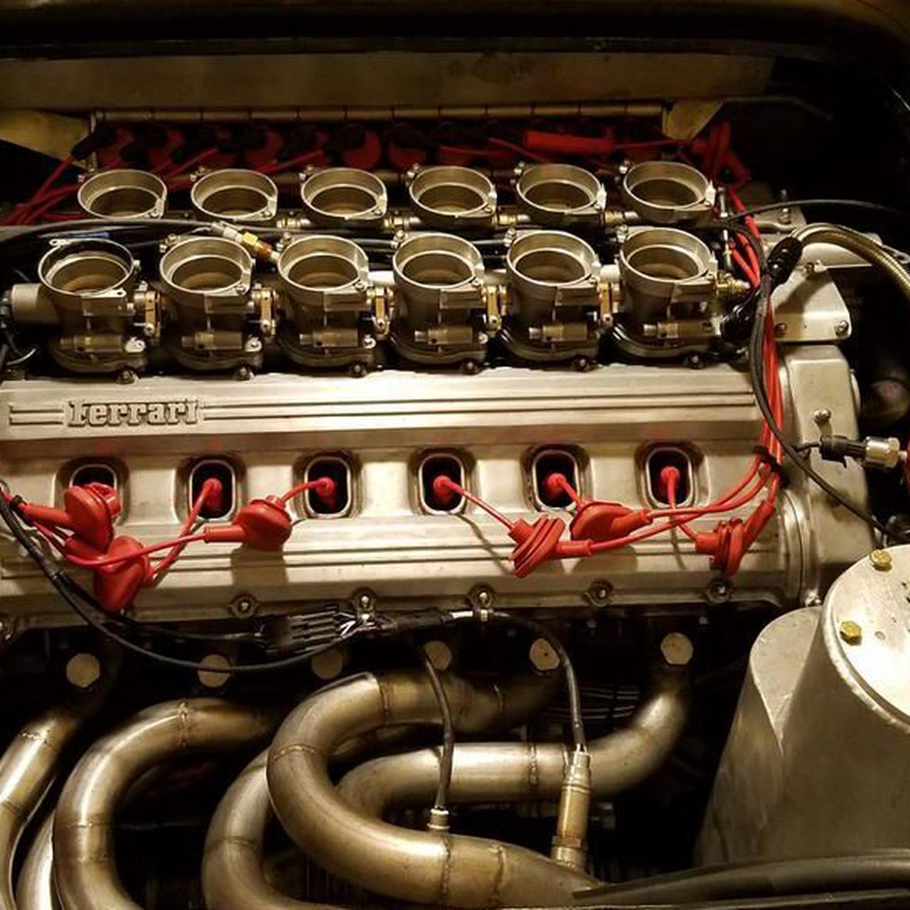 Самый маленький двигатель автомобиля Ferrari