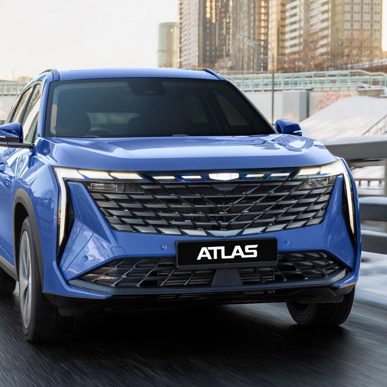 Новый Geely Atlas получит в России полный привод и японский автомат — Motor