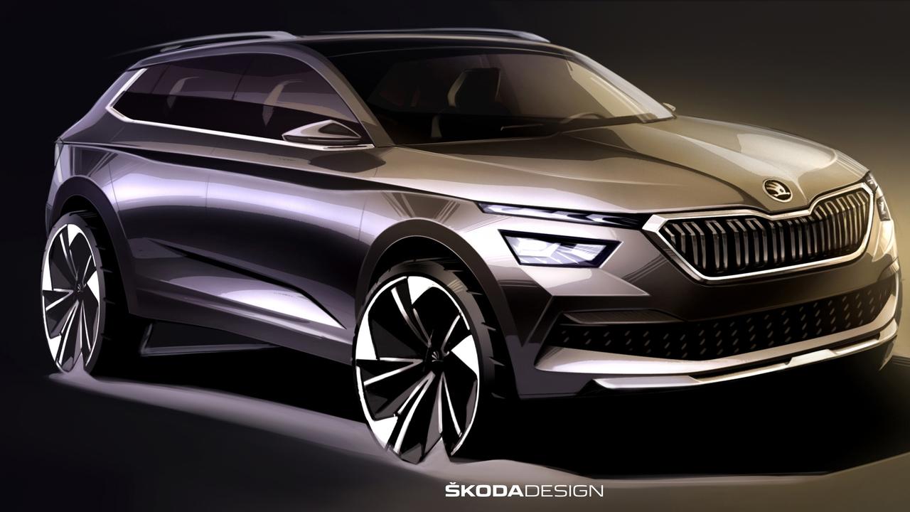 Компактный кроссовер Skoda: новые изображения — Motor