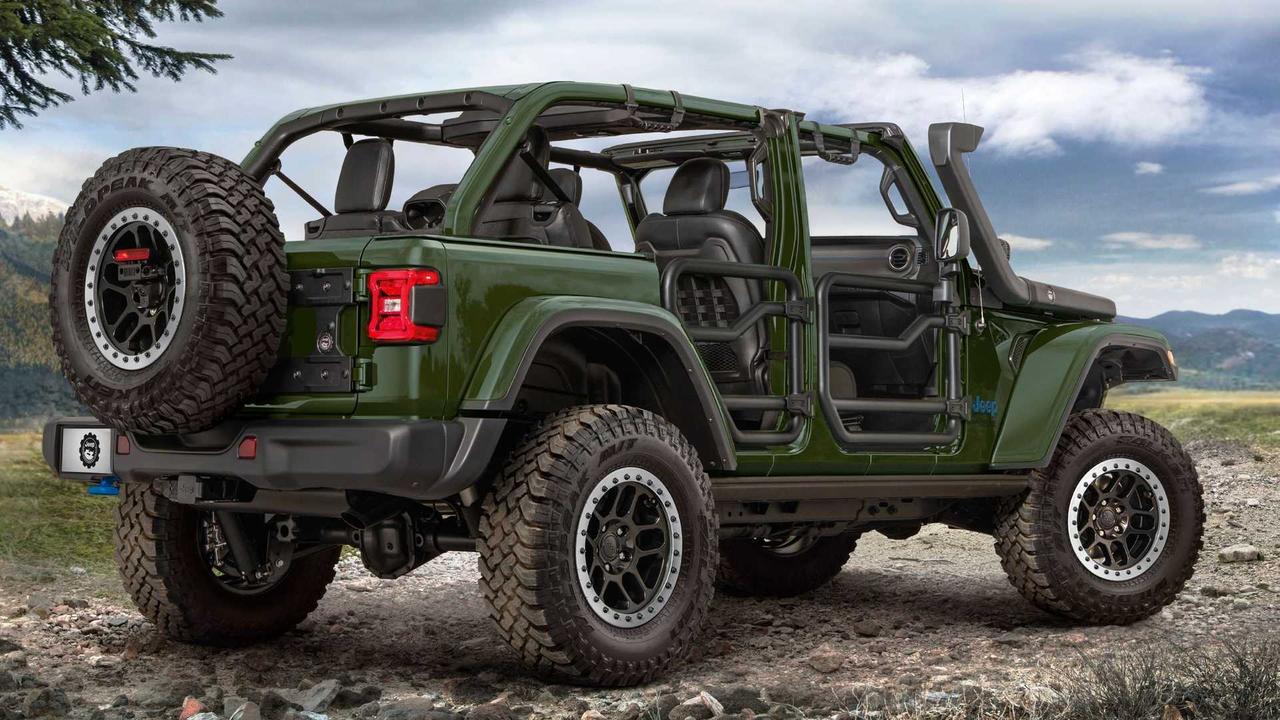 Jeep Wrangler 2020 багажник