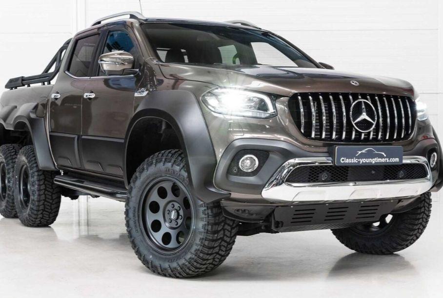 Посмотрите на шестиколесный пикап MercedesBenz XClass — Motor