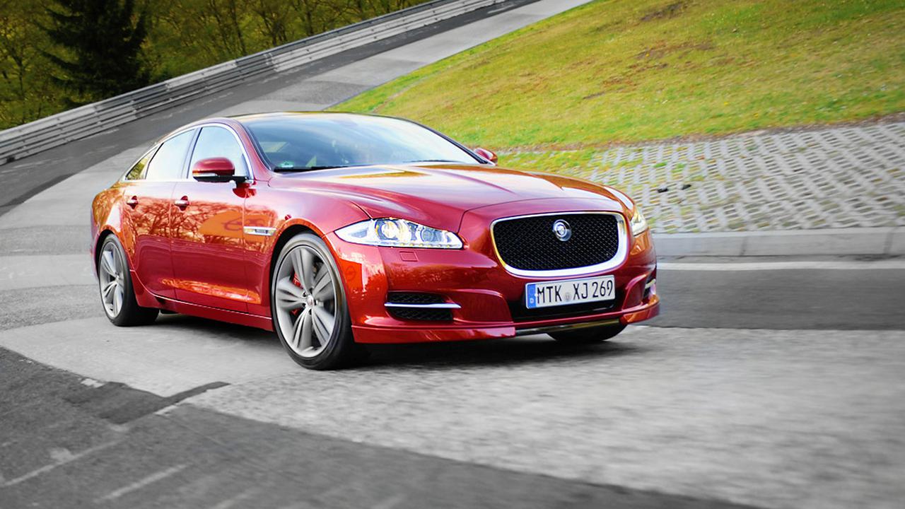 Выгуливаем Jaguar XJ Sport & Speed по Нюрбургрингу — Тест-драйв — Motor