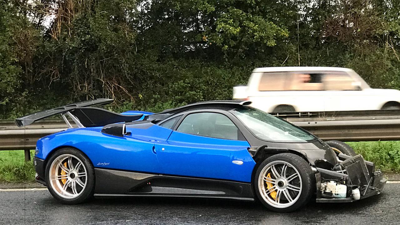 Уникальную версию Pagani Zonda разбили в Великобритании — Motor