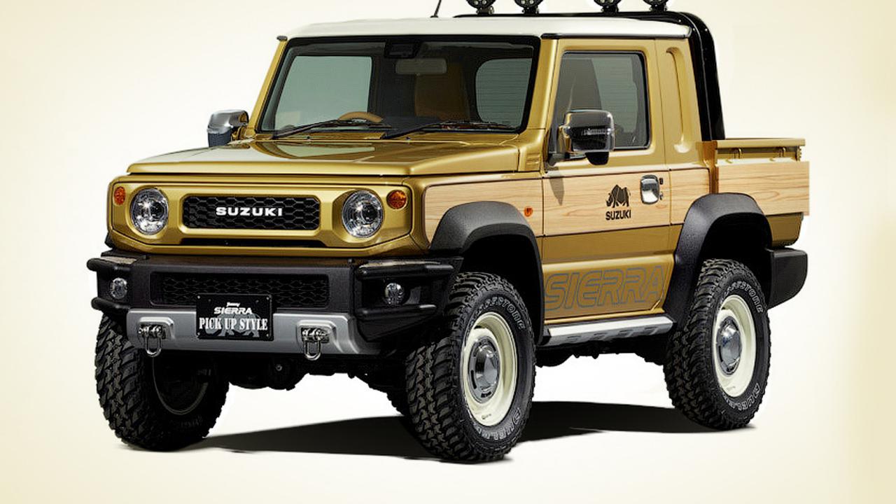 Новый Suzuki Jimny: теперь пикап и внедорожник для выживания в глуши — Motor