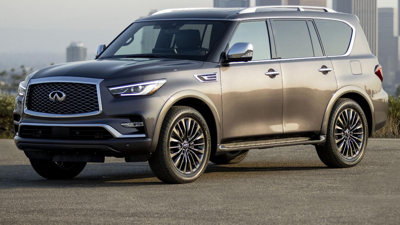 Infiniti QX80 обновился и получил большой экран мультимедийной системы —  Motor