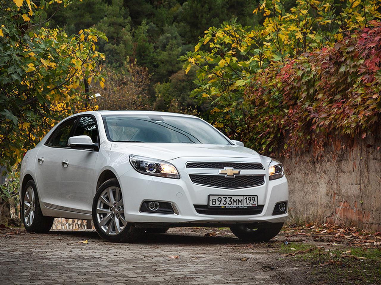 Знакомимся с четырехцилиндровым флагманом Chevrolet – седаном Malibu —  Тест-драйв — Motor