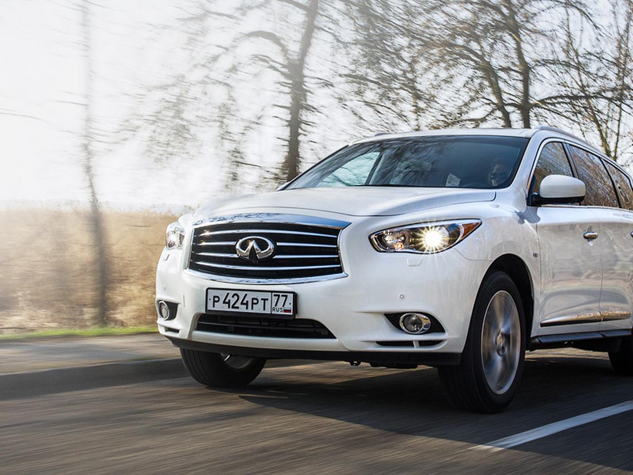 Infiniti JX: V6, семь мест и немного премиума — Тест-драйв — Motor