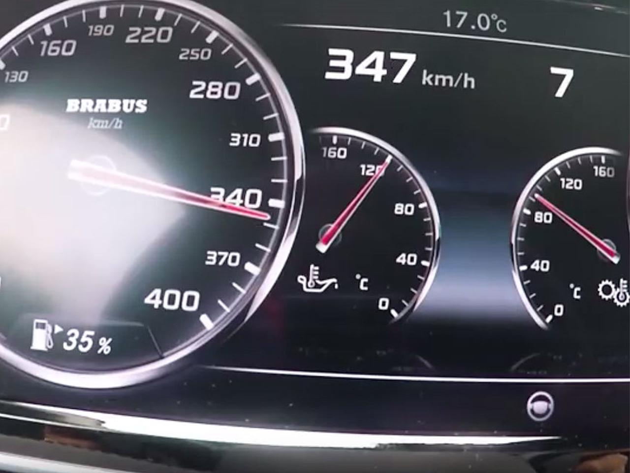 900-сильный Mercedes-Benz S-Class разогнался до 347 км/ч за три километра —  Motor