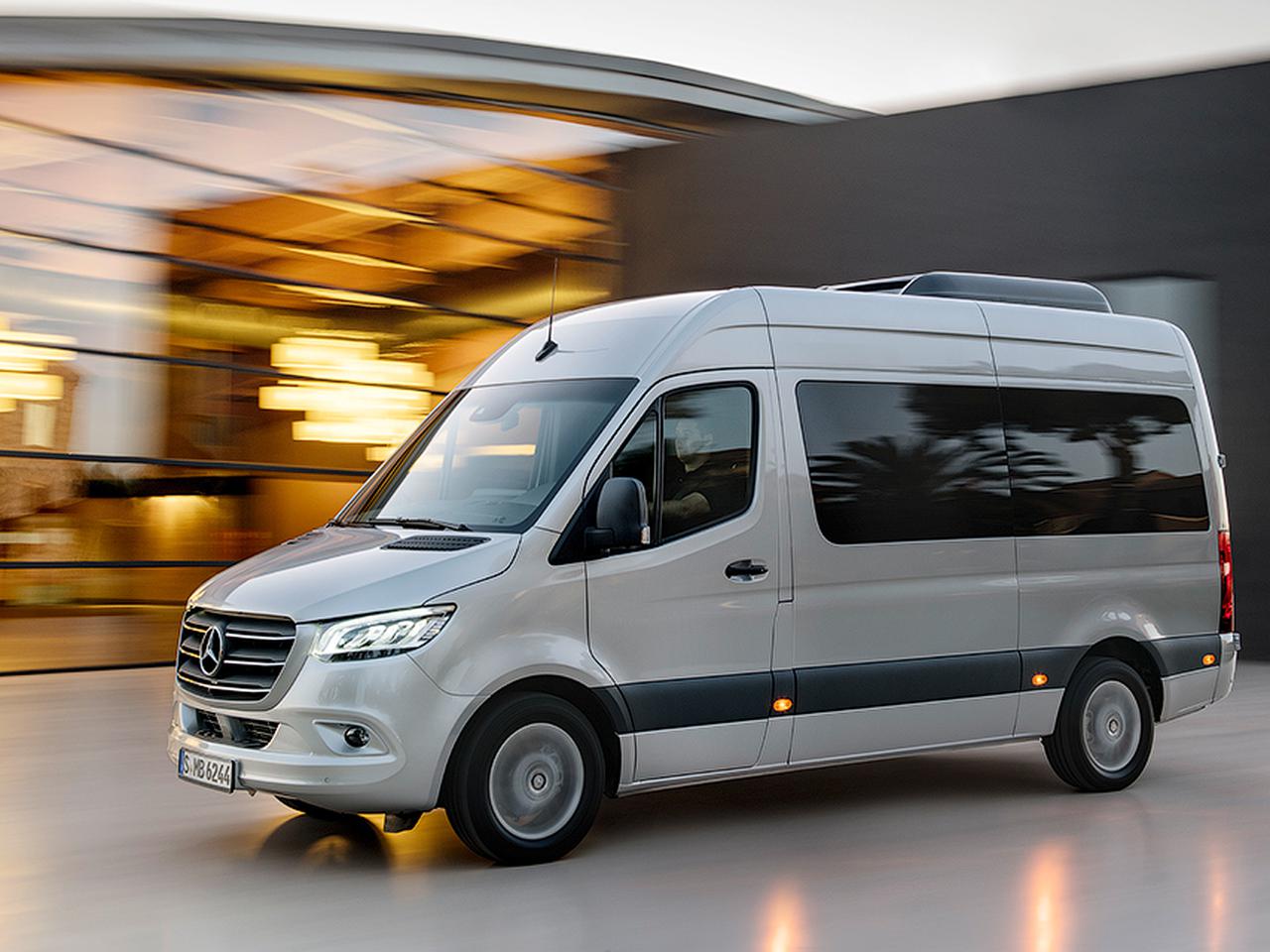 Новый Mercedes-Benz Sprinter: доступ в Сеть, 1700 конфигураций и три типа  привода — Motor