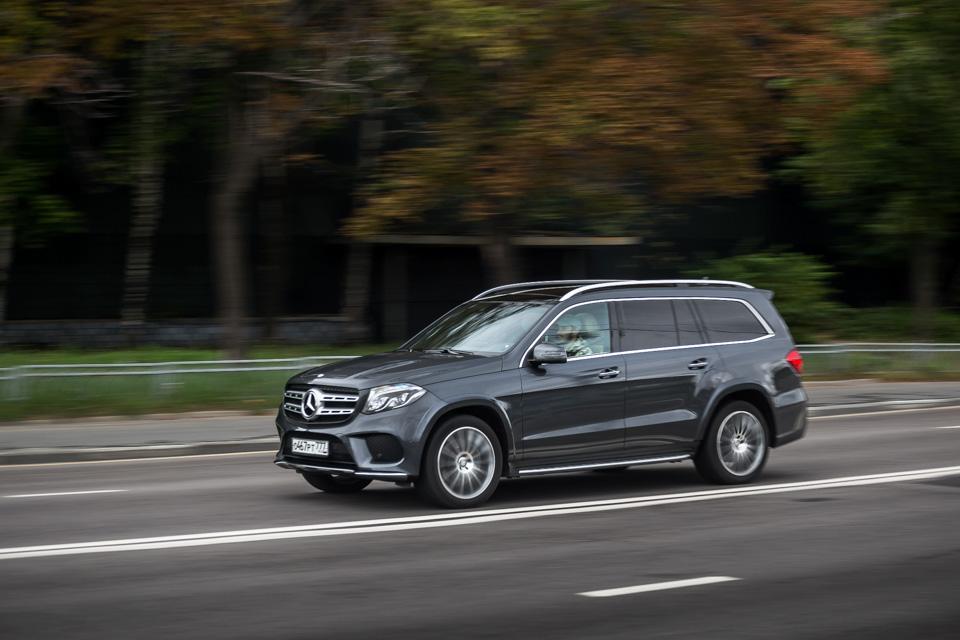 Мерседес GLS 350D 4 MATIC 2017 Черный