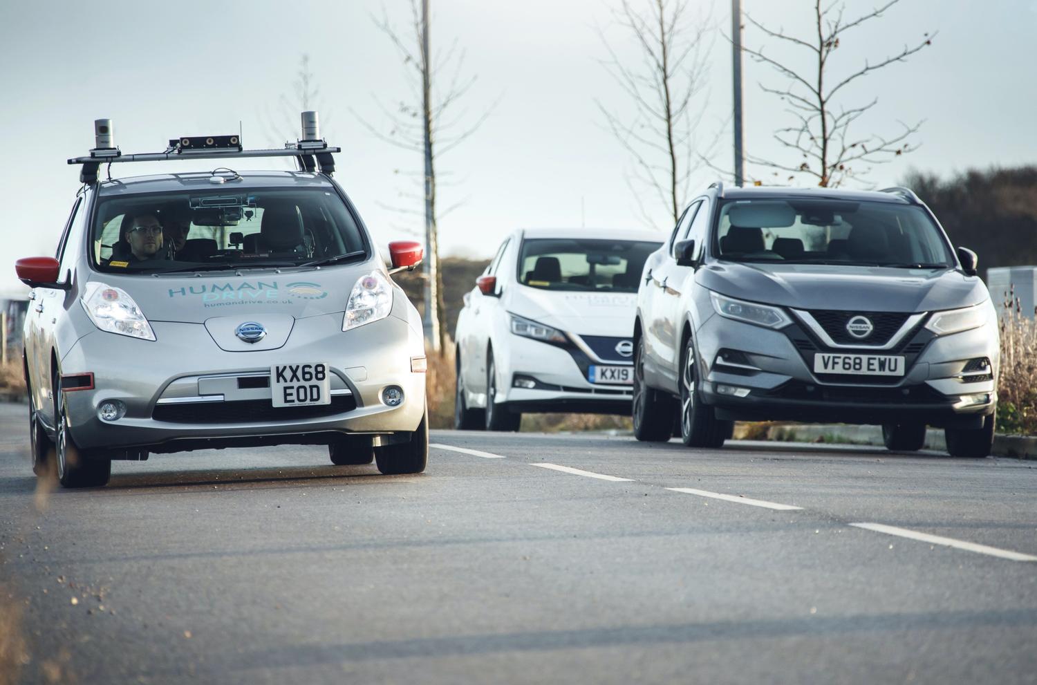 Автономный Nissan Leaf совершил рекордный пробег по Великобритании — Motor