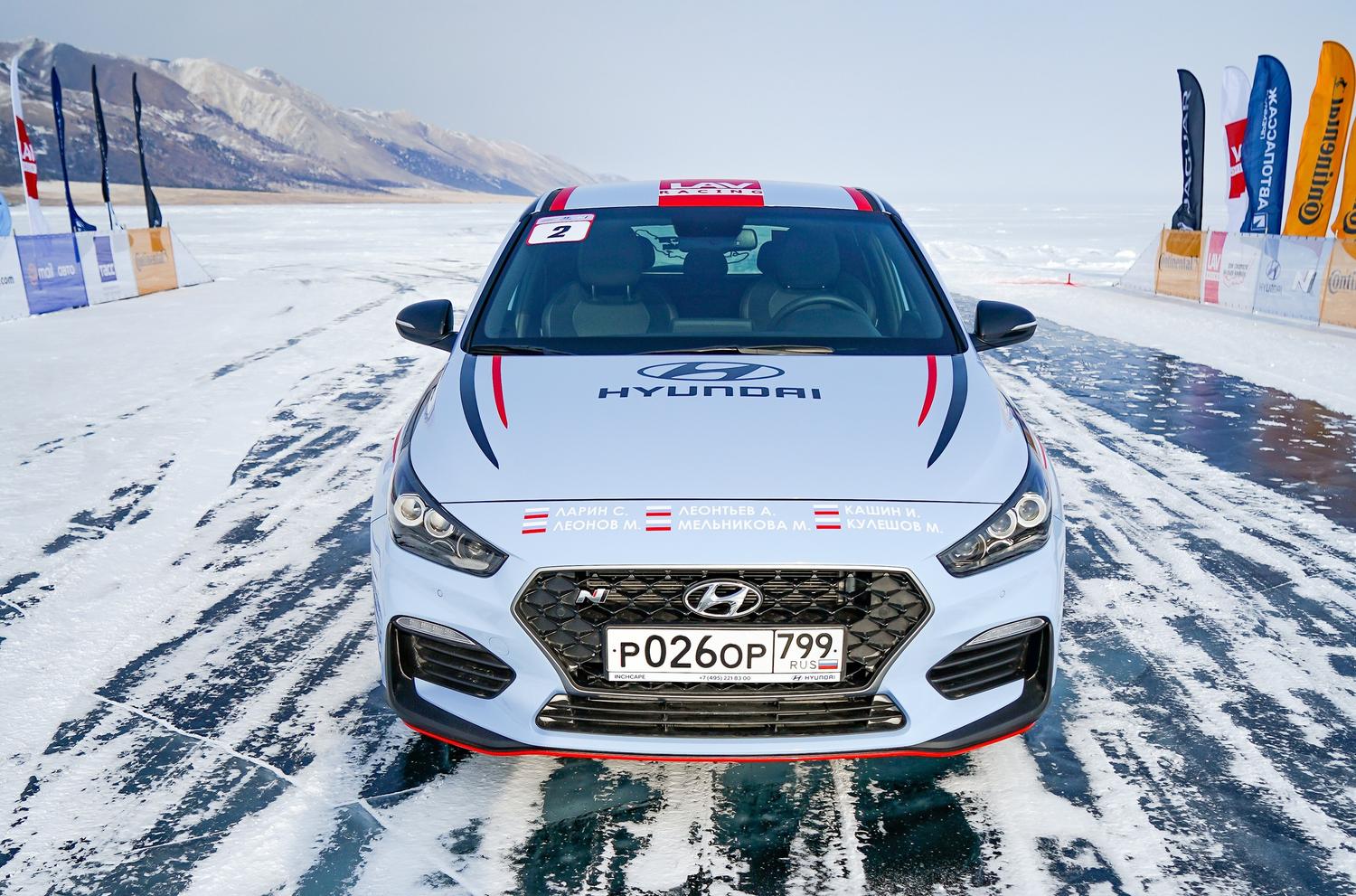 Хот-хэтч Hyundai установил рекорд скорости на льду Байкала — Motor