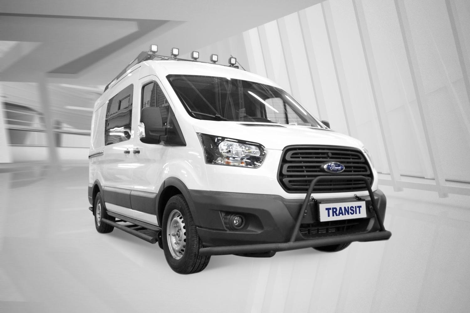 Российский Ford Transit превратили в машину для охотников и рыболовов —  Motor