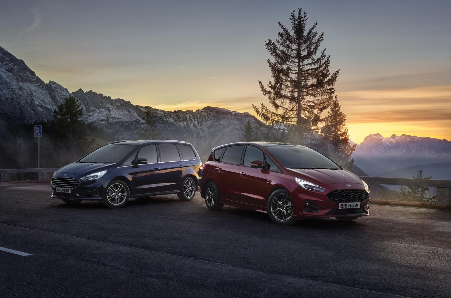 Минивэны Ford S-Max и Galaxy стали гибридами — Motor