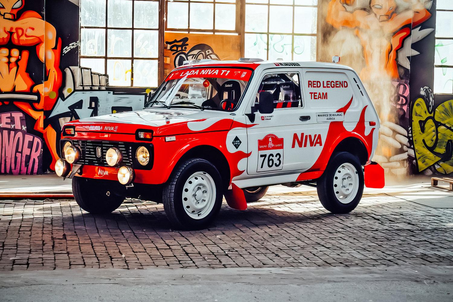 Вот так выглядит гоночная Lada Niva, подготовленная для «Дакара» — Motor