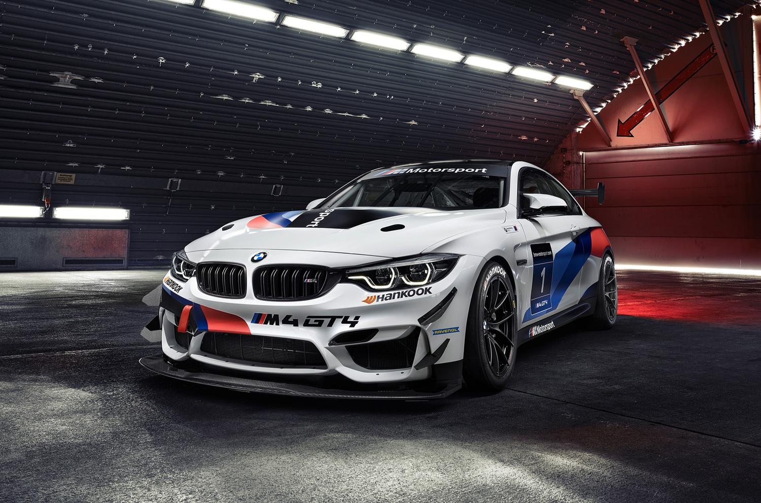 BMW показала первое изображение нового M4 GT4 — Motor