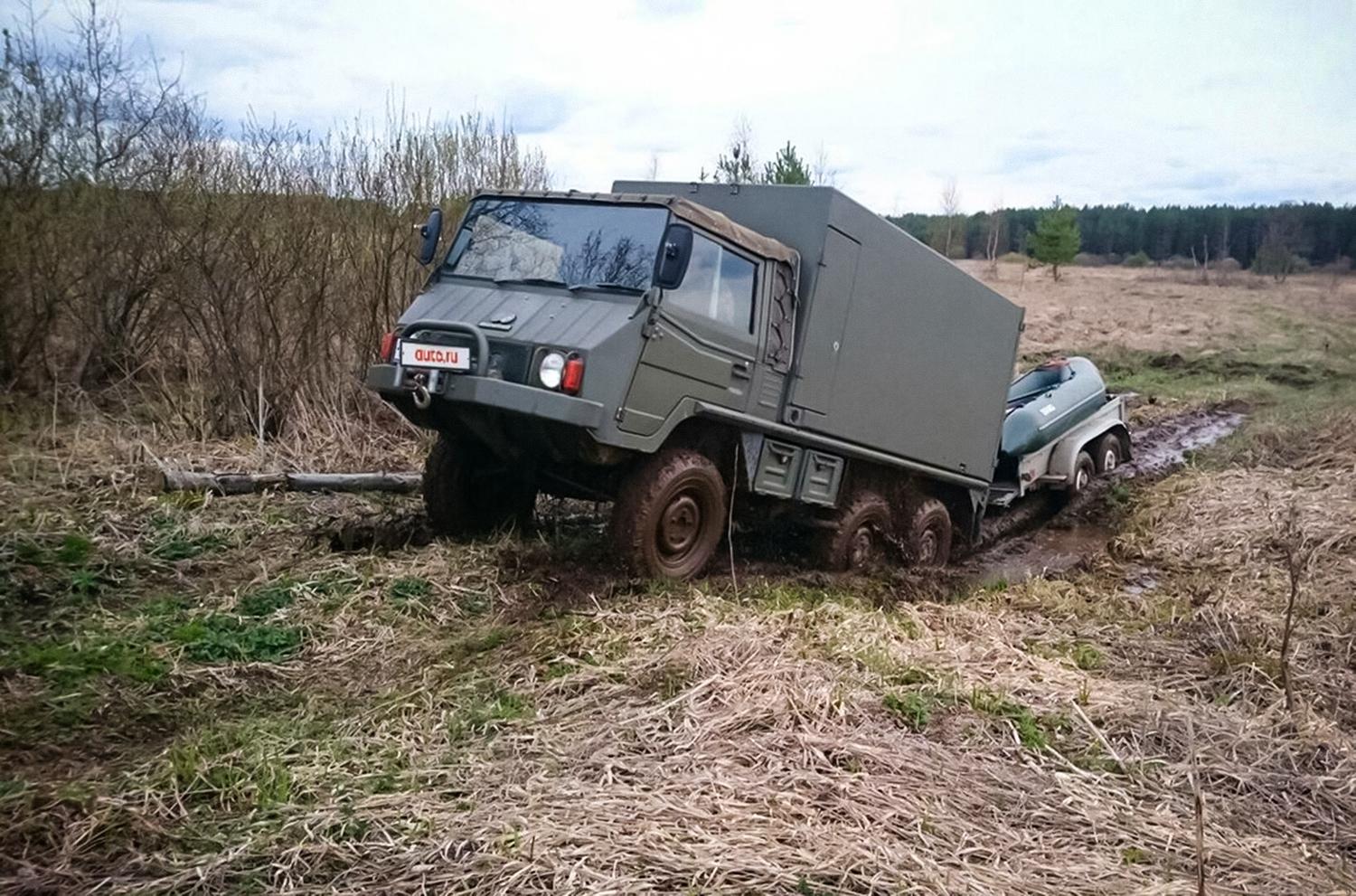 46-летний шестиколесный вездеход с огромным клиренсом продают в Москве —  Motor