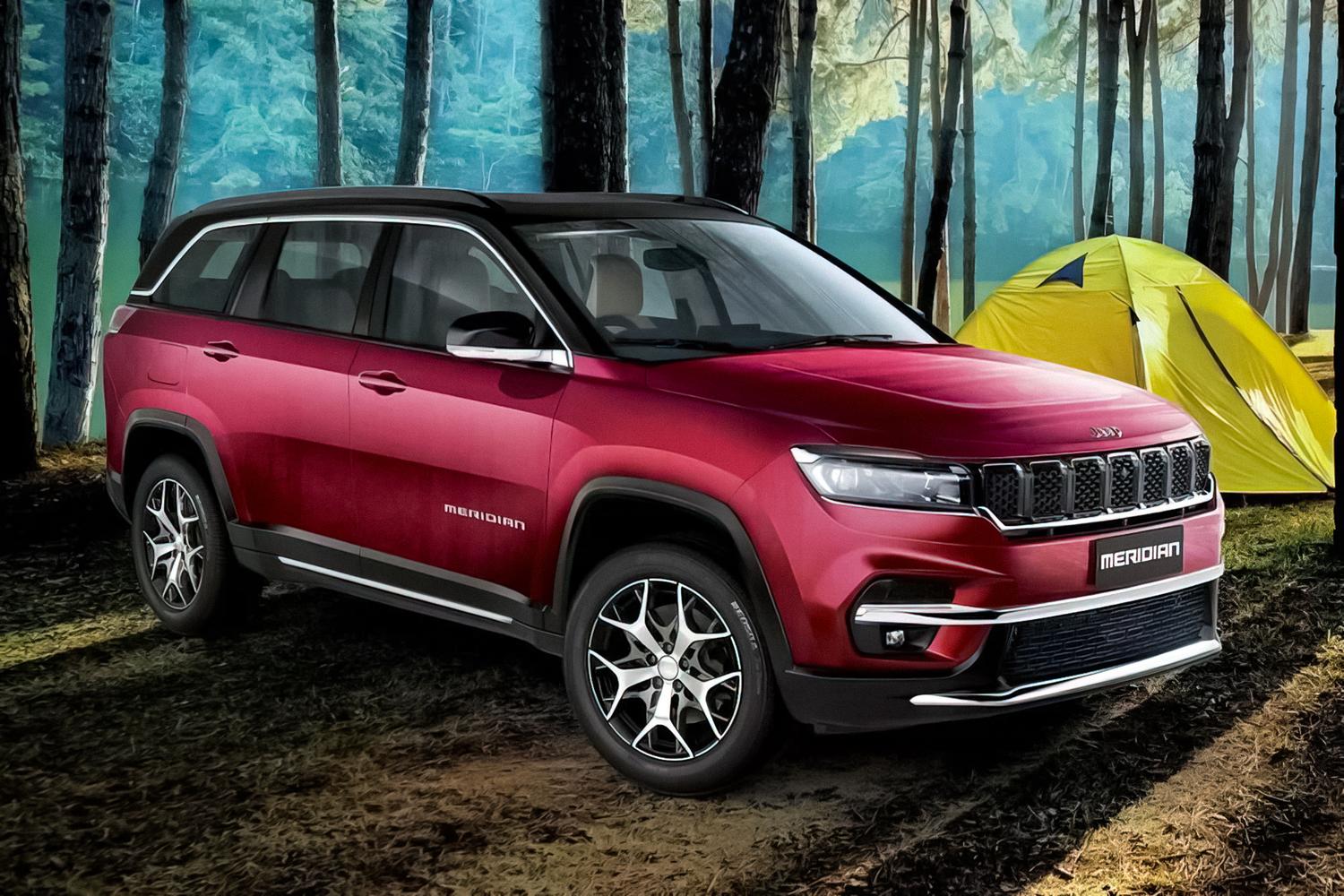 Полный привод и три ряда сидений: представлен Jeep Meridian — Motor