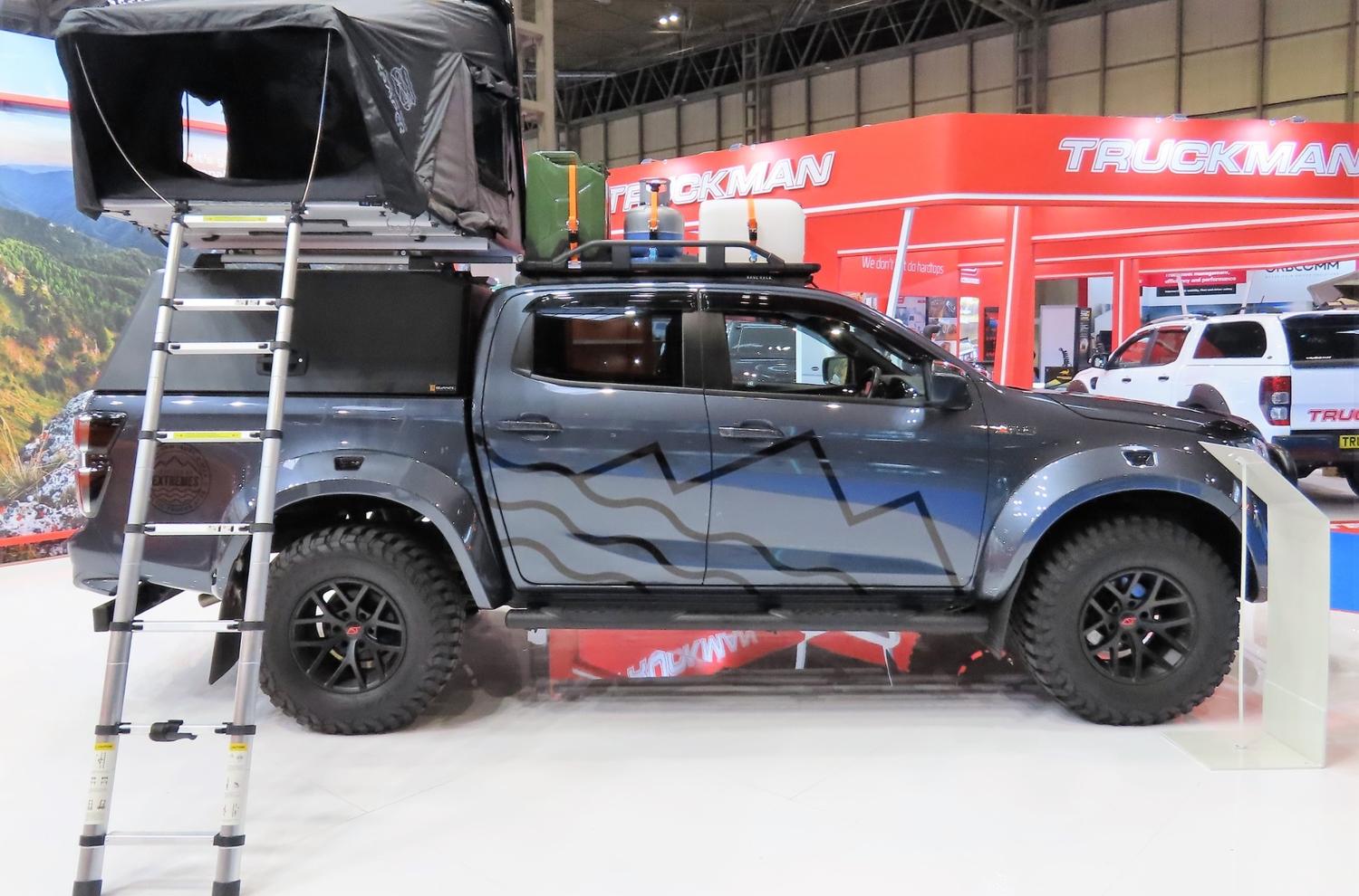 Пикап Isuzu D-Max превратили в дом на колёсах — Motor