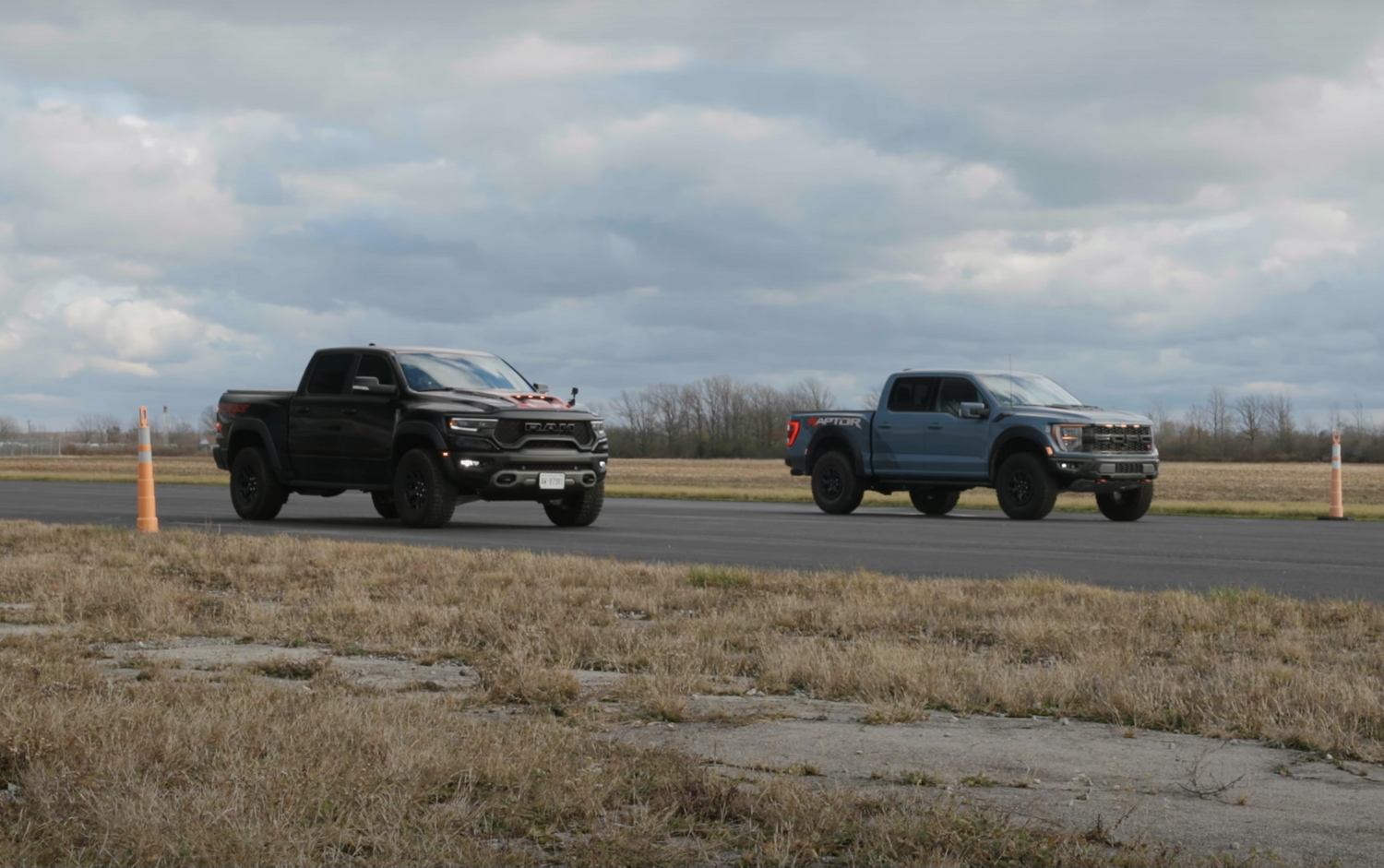 Ford f 150 Raptor и Додж рам