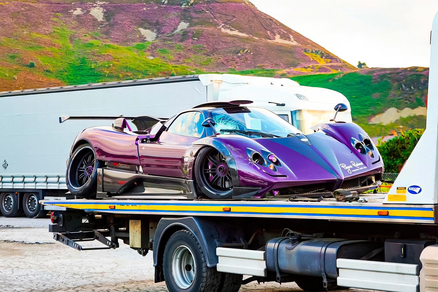 Принадлежавшую Льюису Хэмилтону Pagani Zonda разбили в ДТП — Motor