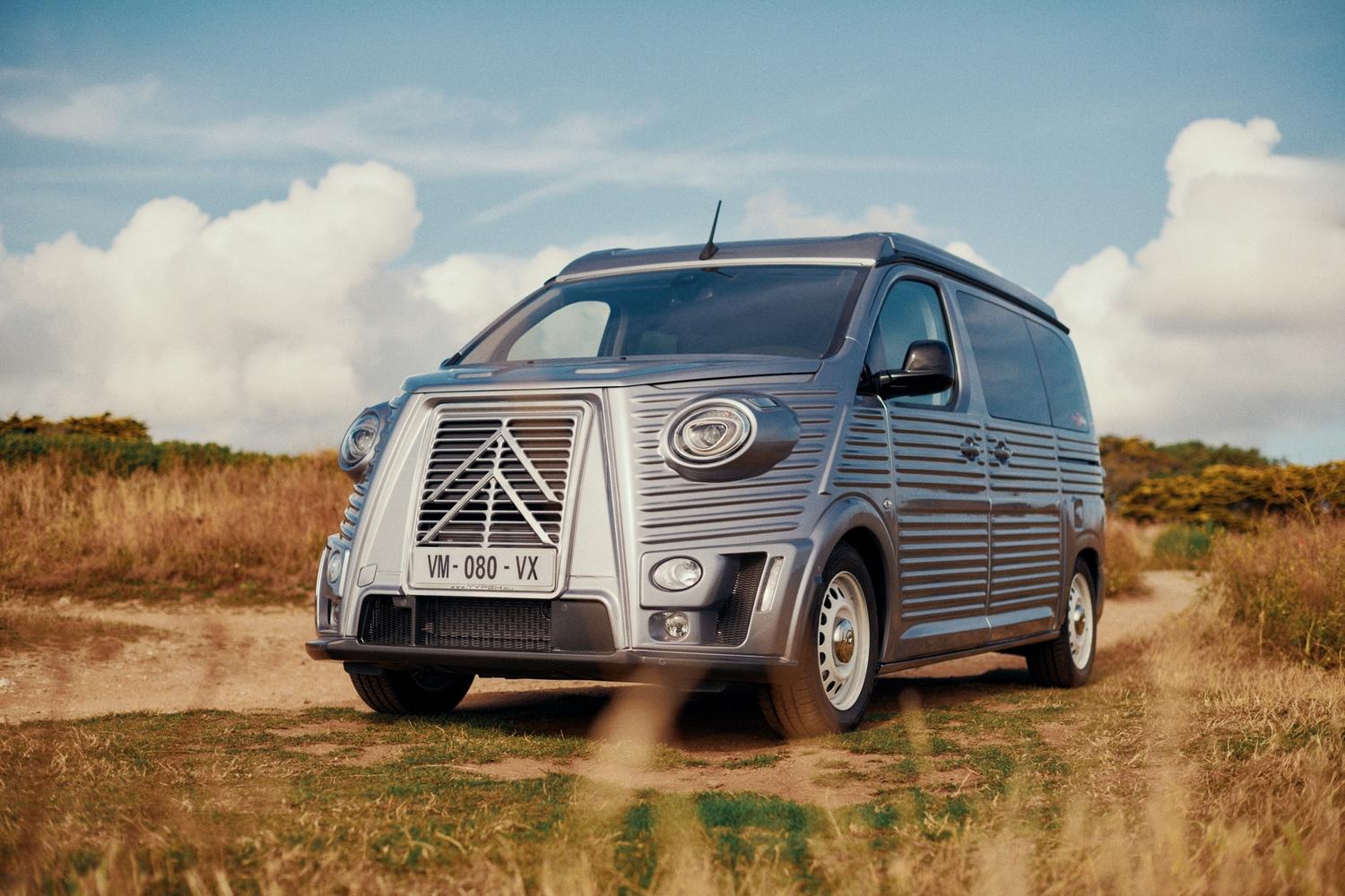 Citroen van retro store