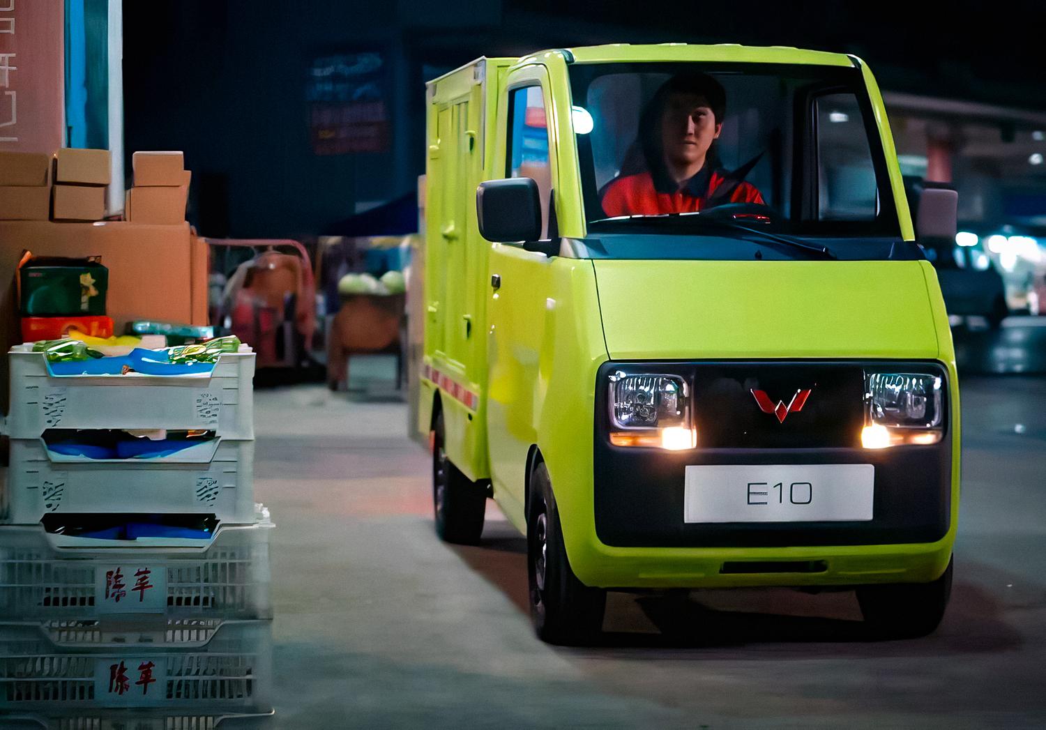 Посмотрите на очень узкий китайский грузовичок Wuling E10 — Motor