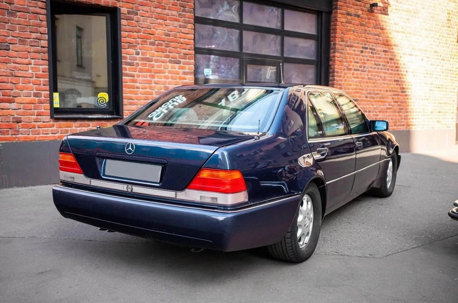 В Москве продают Mercedes-Benz W140 из Гаража особого назначения — Motor