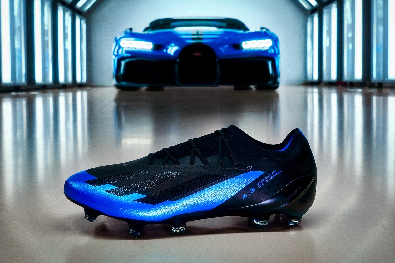 Посмотрите на футбольные бутсы в стиле Bugatti от Adidas — Motor