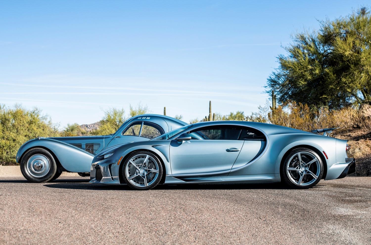 Bugatti создала уникальный Chiron Super Sport в стиле Type 57 SC Atlantic —  Motor