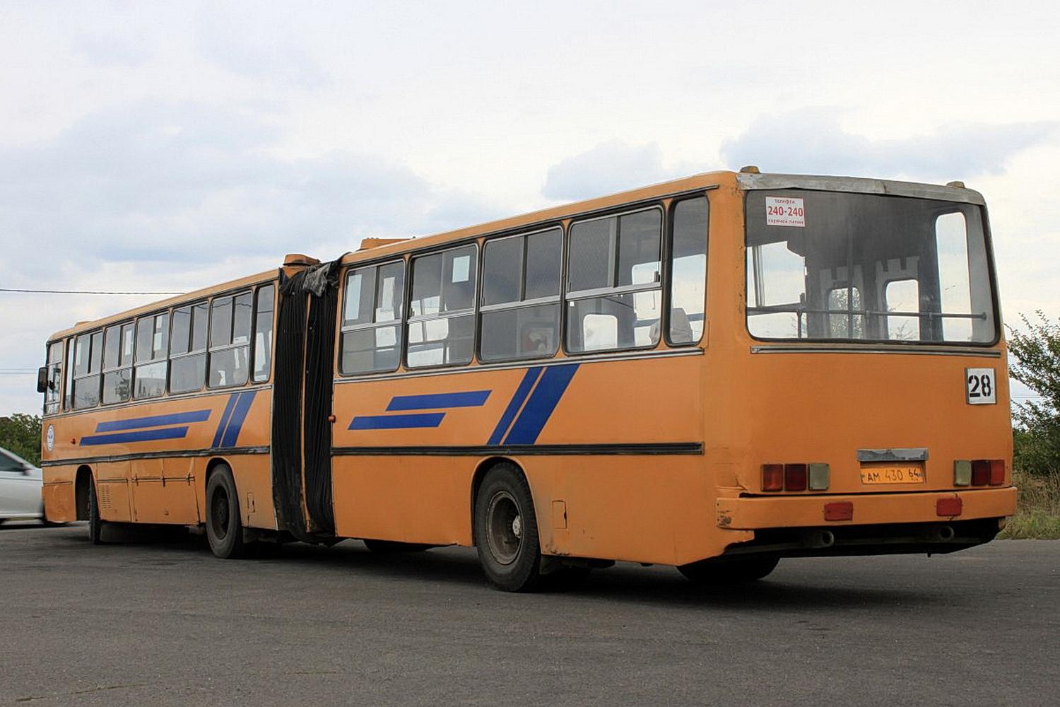 В Саратове на регулярный маршрут вернулся советский Ikarus «гармошка» —  Motor