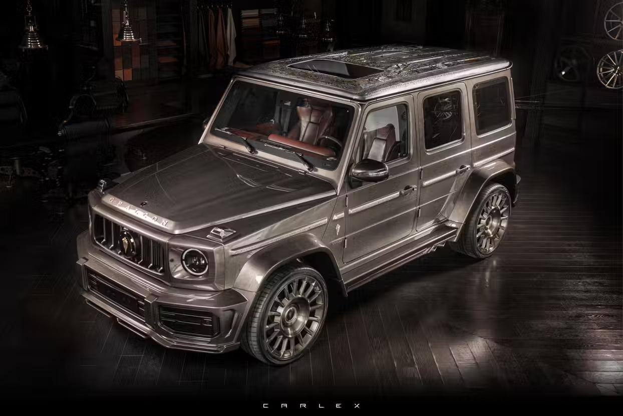 Mercedes-AMG G 63 получил уникальную гравировку на всю крышу — Motor