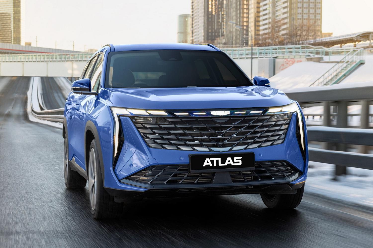 Новый Geely Atlas получит в России полный привод и японский автомат — Motor