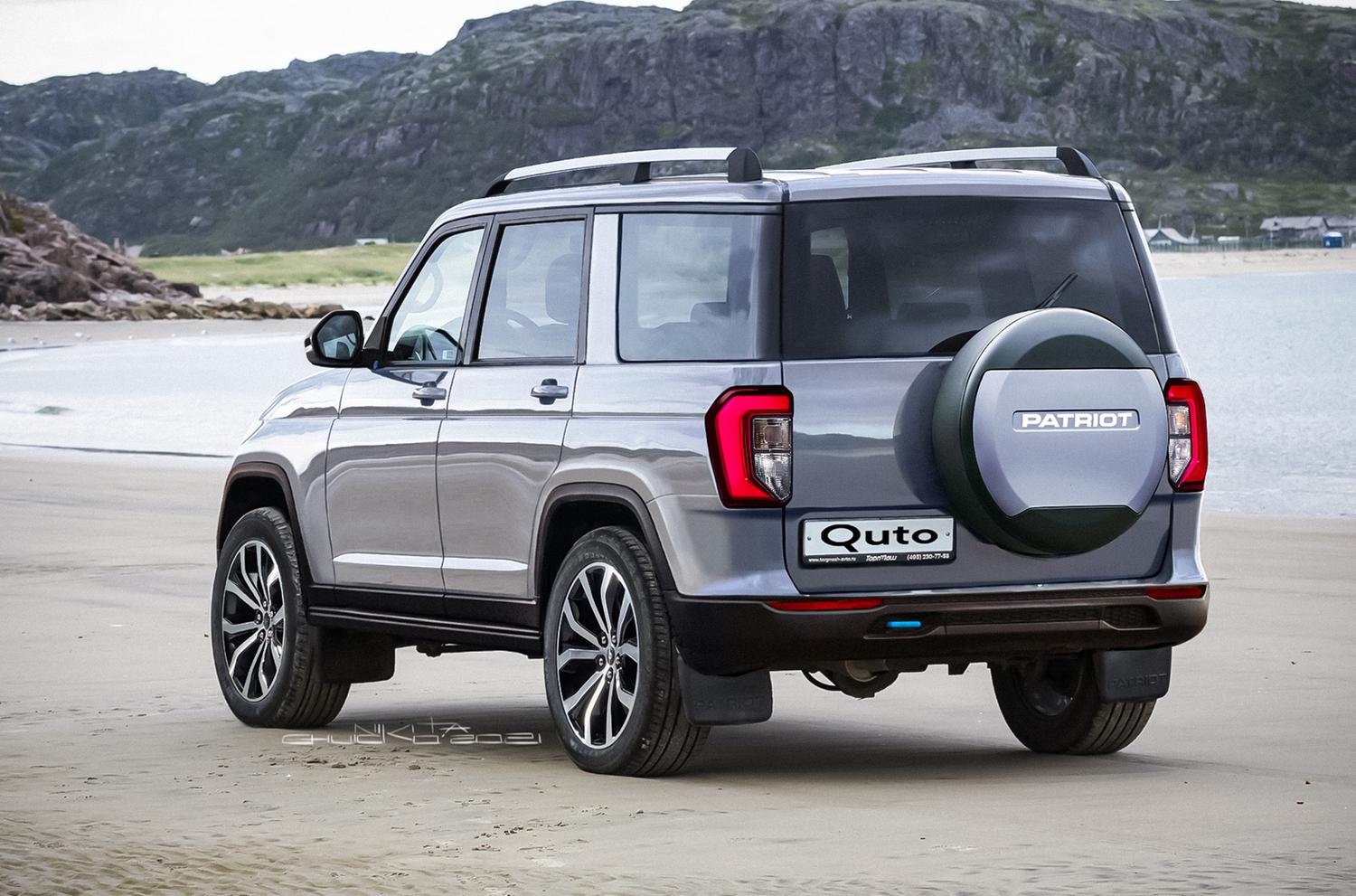 Уаз Патриот Фото Сзади