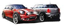 Облик MINI Countryman придумал бывший шеф-дизайнер марки Герт Хильдебранд, который [покинул](http://motor.ru/news/2010/12/02/miniout/) компанию в 2011 году - именно он создавал весь стиль возрожденной марки "Мини", начиная с 2001 года.
