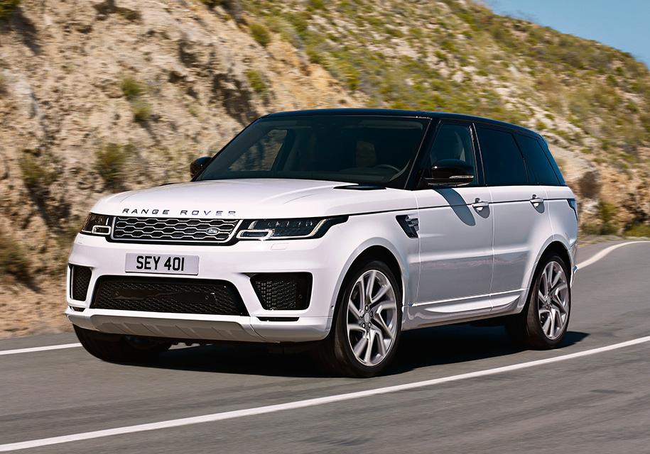Компания Ягуар Land Rover представила гибридный P400e