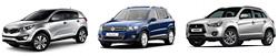 Главными конкурентами "Кашкая" в России маркетологи называют Kia Sportage, VW Tiguan и Mitsubishi ASX.