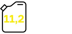 Такой средний расход топлива был зафиксирован в первые две недели эксплуатации  Lexus NX 200