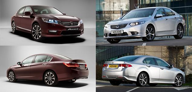 Рубленные, агрессивные формы седана Honda Accord прошлого поколения (на фото справа) уступили место лаконичным округлостям и плавным линиям. Такой автомобиль, по идее, должен понравиться тем, кто уже "позажигал" на прежнем "Аккорде" и теперь хочет сменить его на что-нибудь посолиднее.