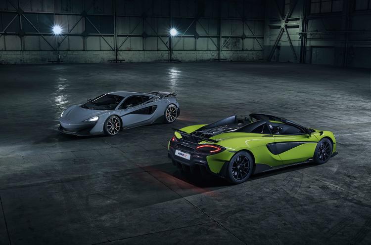 McLaren 570S Spider две тыщи восемнадцать - новый заряженный гиперкар