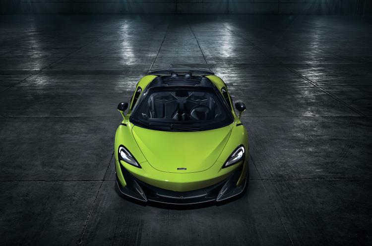McLaren 570S Spider две тыщи восемнадцать - новый заряженный гиперкар