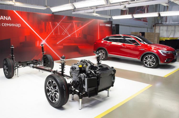 Renault Arkana: реформа на платформе