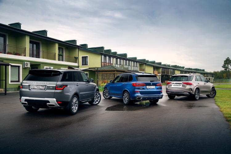  Большой тест: Mercedes-Benz GLE, BMW X5 или Range Rover Sport?
