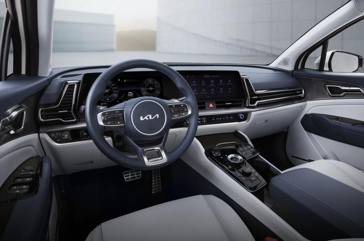 Интерьер топ-версии нового Kia Sportage